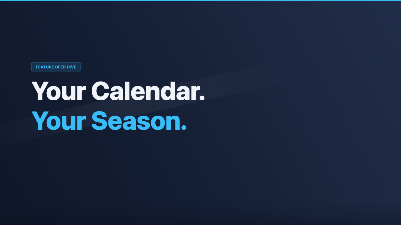 Castapp Calendar in monthly view with color-coded appointments
